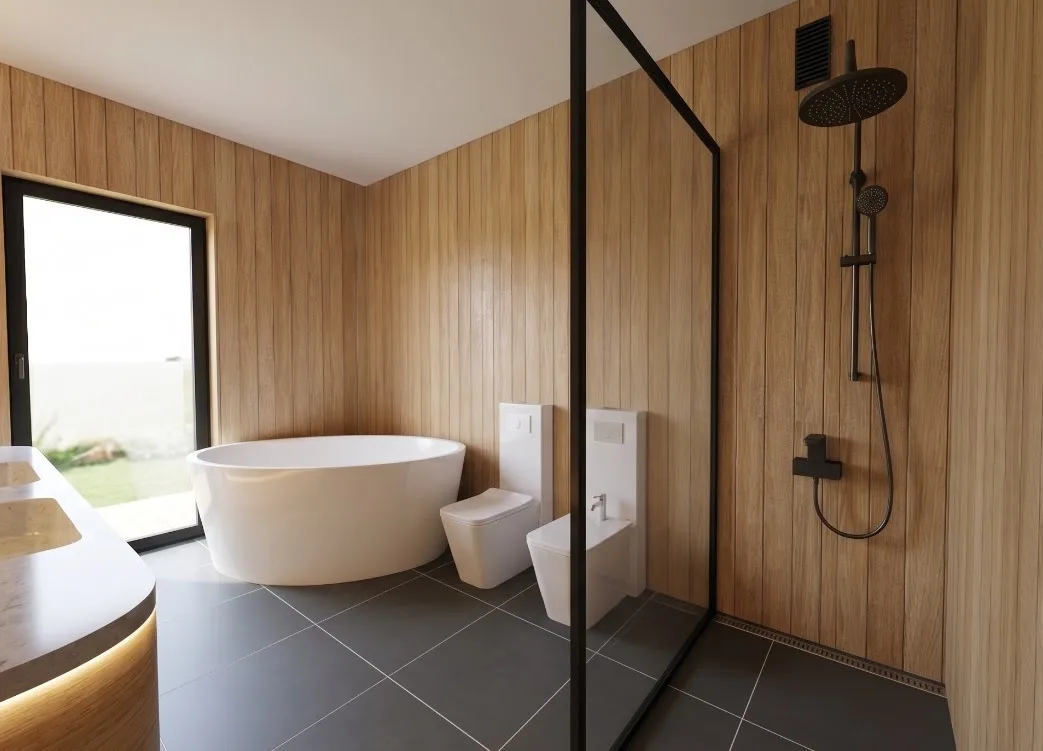 Modernes Badezimmer