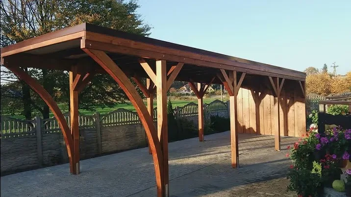 Carport aus Holz