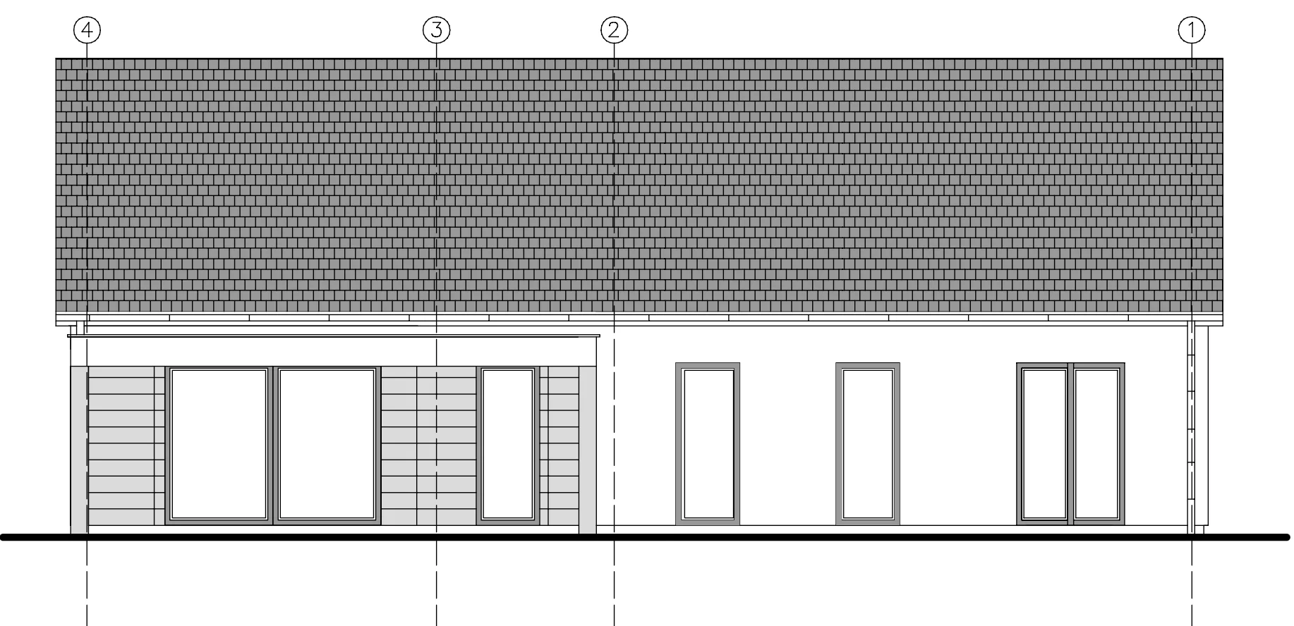 Seitenansicht eines EuerHaus